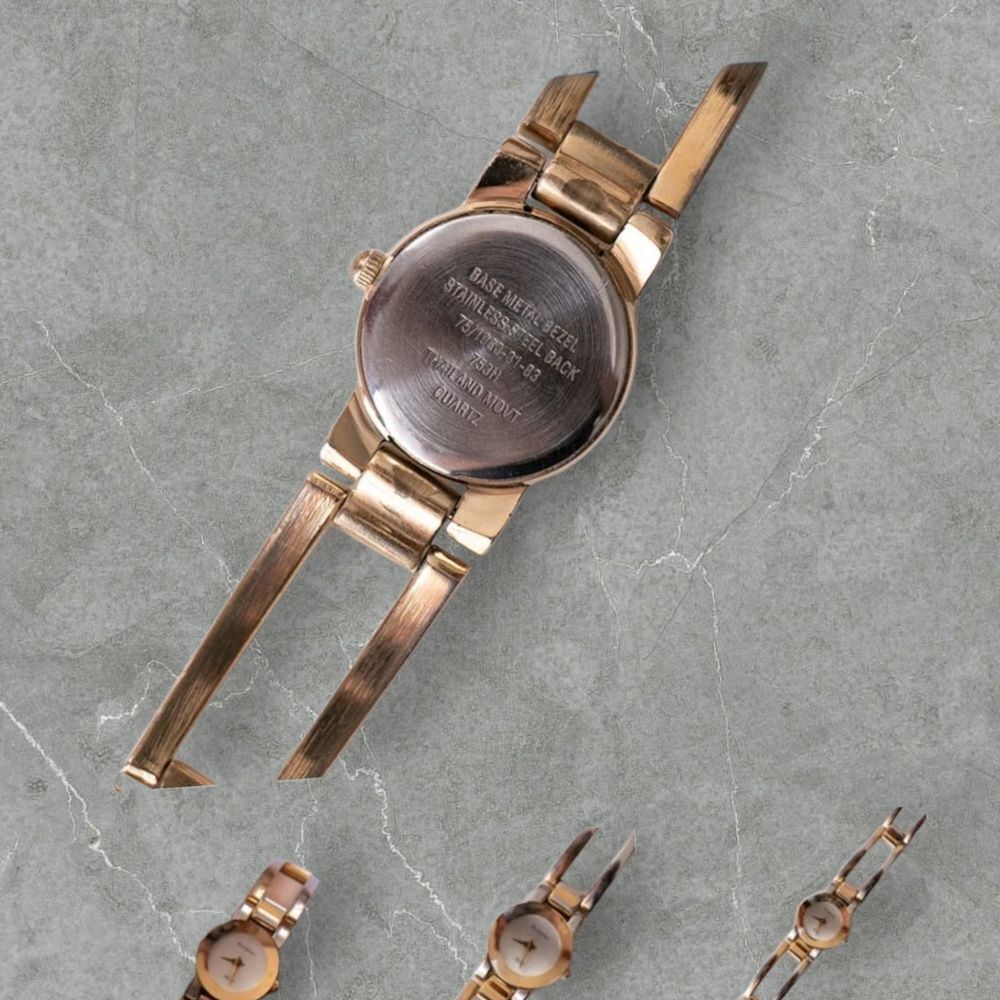 Armitron Women's Gold and Silver Watch - Picture 3 of 7